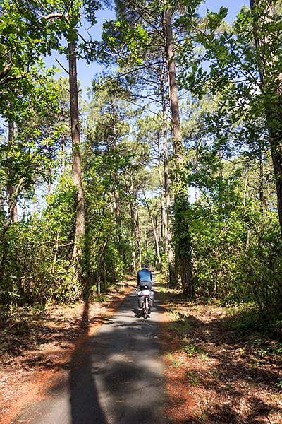 photo vélo tour de la gironde vélodysée andernos carcans