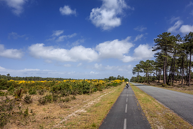 photo vélo tour de la gironde vélodysée carcans soulac