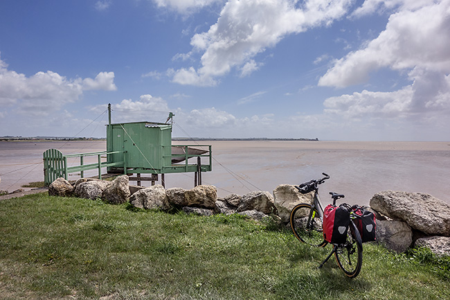 photo vélo tour de la gironde charente maritime soulac royan talmont port maubert
