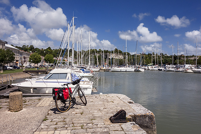 photo vélo tour de la gironde charente maritime soulac royan talmont port maubert