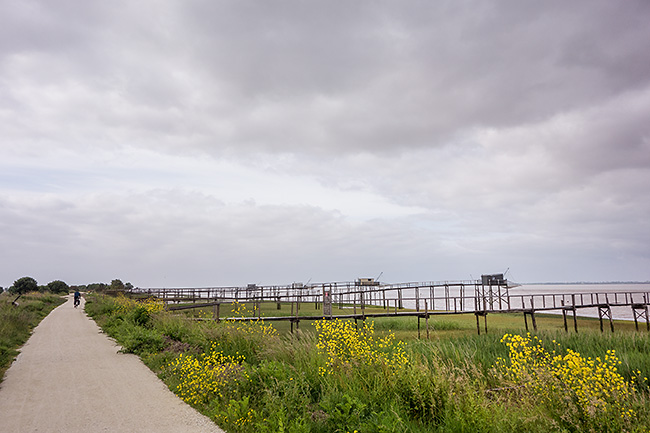 photo vélo tour de la gironde charente maritime port maubert blaye