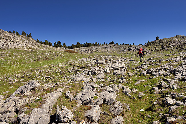 photo montagne alpes randonnee rando vercors plateaux refuge cabane chaumailloux mont aiguille