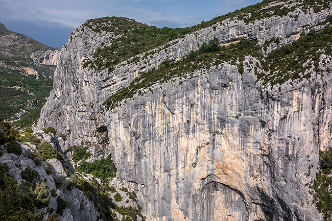 photo montagne alpes escalade grande voie gorges verdon escales point sublime derobee