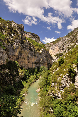 photo montagne alpes gorges verdon sentier imbut