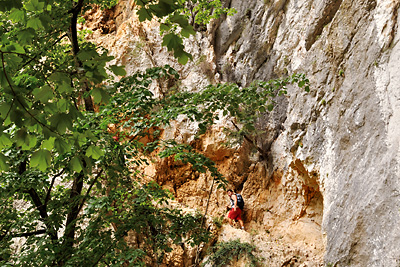 photo montagne alpes gorges verdon sentier imbut vidal