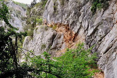 photo montagne alpes gorges verdon sentier imbut vidal