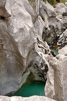 photo montagne alpes gorges verdon sentier imbut styx