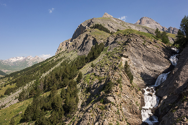 photo montagne alpes ecrins via ferrata aiguilette lauzet