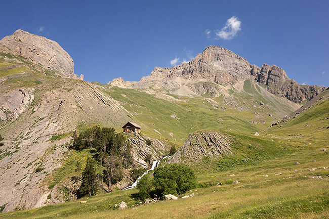 photo montagne alpes ecrins via ferrata aiguilette lauzet