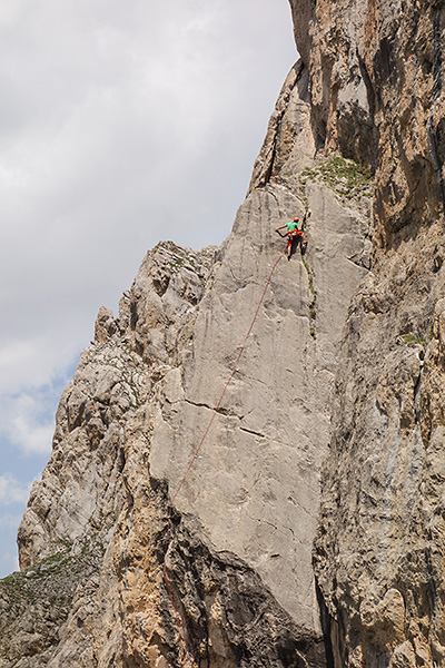 photo montagne alpes ecrins via ferrata aiguilette lauzet