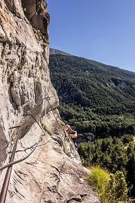 photo montagne via ferrata vanoise aussois diable diablotins