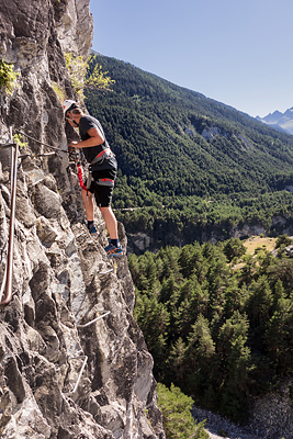 photo montagne via ferrata vanoise aussois diable diablotins