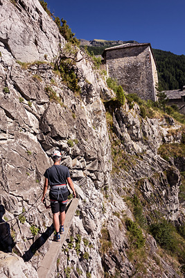 photo montagne via ferrata vanoise aussois diable diablotins