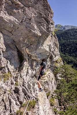 photo montagne via ferrata vanoise aussois diable diablotins