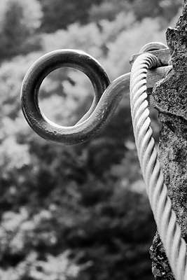 photo montagne via ferrata pilat planfoy gouffre enfer