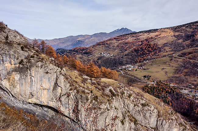 photo montagne alpes via ferrata valloire poingt ravier