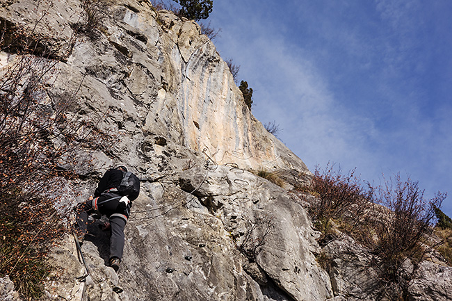 photo montagne alpes via ferrata valloire poingt ravier