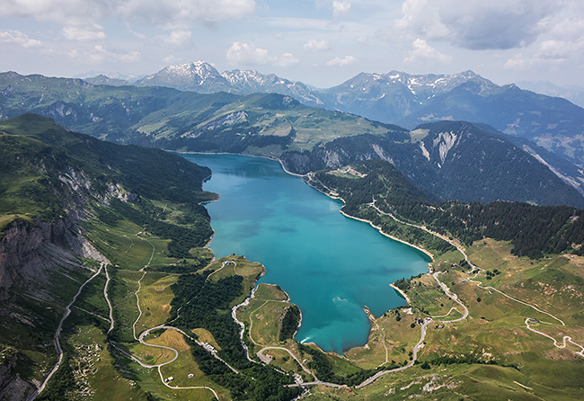 photo montagne alpes via ferrata savoie beaufortain cormet roselend roc des vents