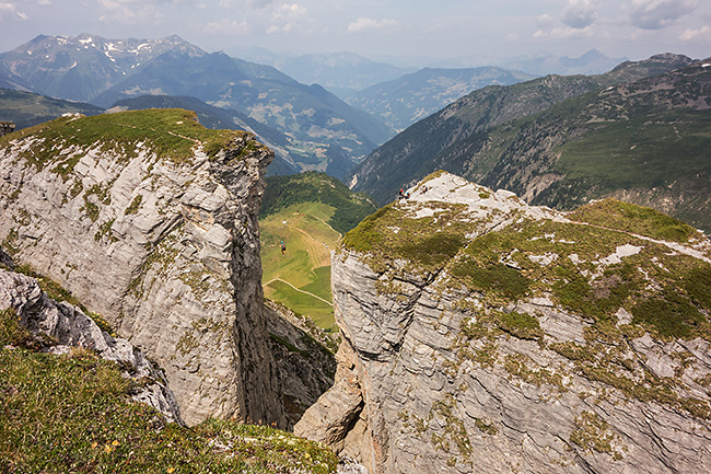 photo montagne alpes via ferrata savoie beaufortain cormet roselend roc des vents