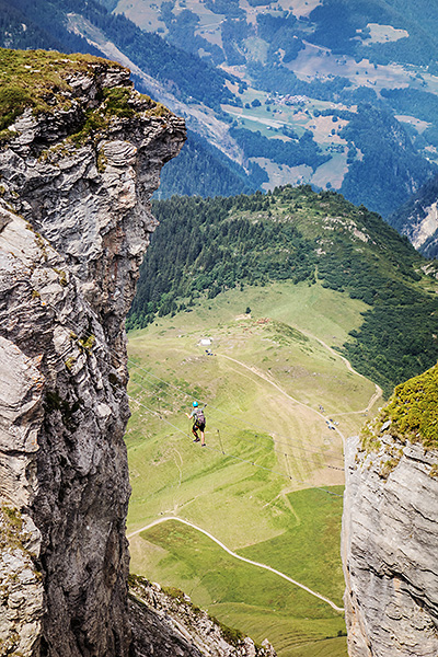 photo montagne alpes via ferrata savoie beaufortain cormet roselend roc des vents