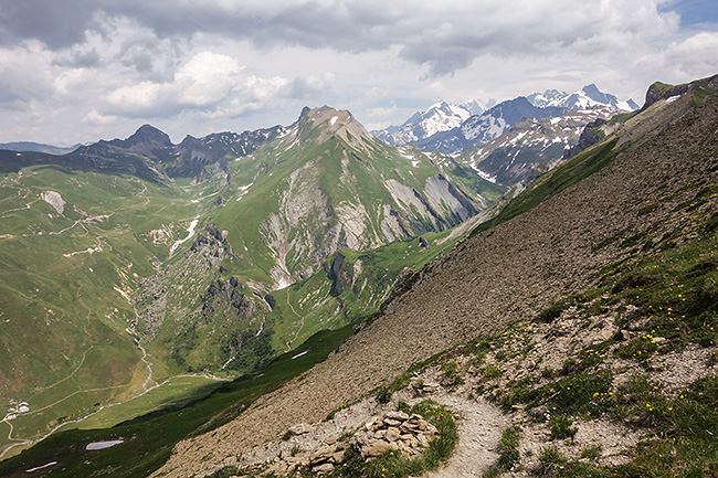 photo montagne alpes via ferrata savoie beaufortain cormet roselend roc des vents