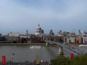 St Paul's Cathedral vue depuis le Tate Modern Museum