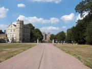 Windsor - le château vu depuis la Grande Allée