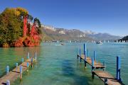 Automne au lac d'Annecy