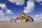 Mont Saint Michel à marée basse