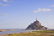 Calme matin au Mont Saint Michel