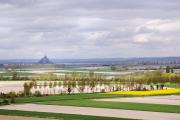 Mont Saint Michel et les polders