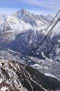 Aiguille Verte depuis le Brévent