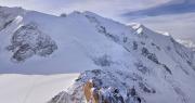 Mont Blanc et arête des Cosmiques