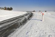 Le vent souffle la neige