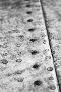 Rivets de l'avion - version noir et blanc