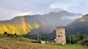 Arc-en-ciel à Tsvirmi