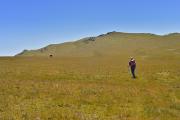 Vaste plateau, toujours sans sentier mais c'est par là