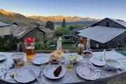 On a fait honneur à notre dernier repas en Touchétie