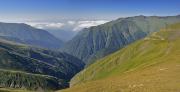 Col d'Abano, descente vers la Kakhétie