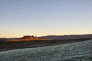 Réveil dans le Val d'Orcia