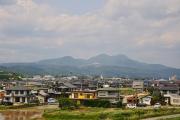 Vue depuis le Shinkansen, entre Tokyo et Sendai