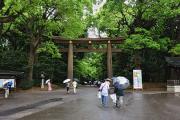 Entrée du sanctuaire Meiji-jingu