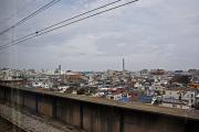 Vue japonaise dans le Shinkansen (TGV)