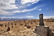 Cimetière près de Bokonbaevo