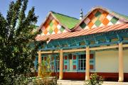 Mosquée Doungane, un air de temple japonais