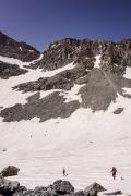 Descente par le glacier Pian Gias