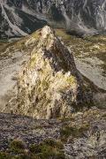 Rayons de soleil au départ de l'arête
