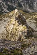 Rayons de soleil au départ de l'arête