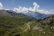 Au sommet, belle vue jusqu'au Mont Pourri