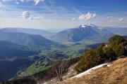 Vue en direction de Faverges et Annecy